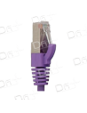 Cordon RJ45 LSZH CAT 6A 500 Mhz F/UTP Violet - C6AFUTPVI - dfiplus