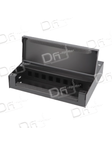 Boitier Consolidation RJ45 12 Emplacements - BCRJ4512 - dfiplus