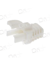 Manchon RJ45 Type Verrouillage Snagless Blanc - MVRJ45W - dfiplus