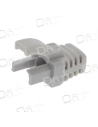 Manchon RJ45 Type Verrouillage Snagless Gris - MVRJ45G - dfiplus