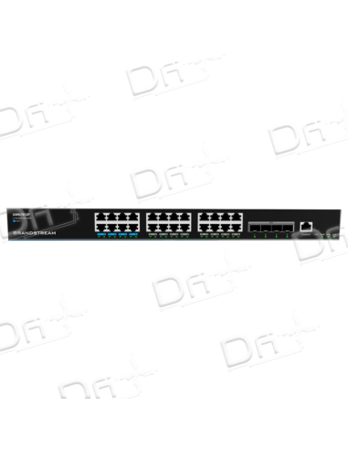 Grandstream Enterprise Layer 3 Switch 24 Ports GE - 4 x SFP+ - 24 Ports PoE - GWN7813P - dfiplus