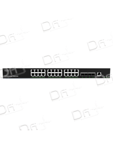 Grandstream Enterprise Layer 3 Switch 24 Ports GE - 4 x SFP+ - GWN7813 - dfiplus