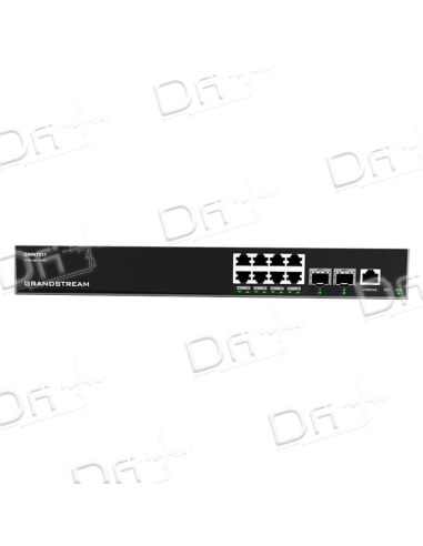 Grandstream Enterprise Layer 3 Switch 8 Ports GE - 2 x SFP+ - GWN7811 - dfiplus