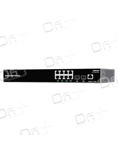 Grandstream Layer 2+ Switch 8 Ports GE - 2 x SFP - GWN7801 - dfiplus