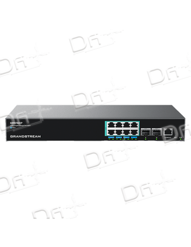 Grandstream Layer 3 Switch 8 Ports 2.5 GE - 2 x SFP+ PoE - GWN7821P - dfiplus