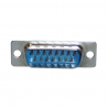 Connecteur SUB-D 15 Broches Mâle - SUBD15M - dfiplus