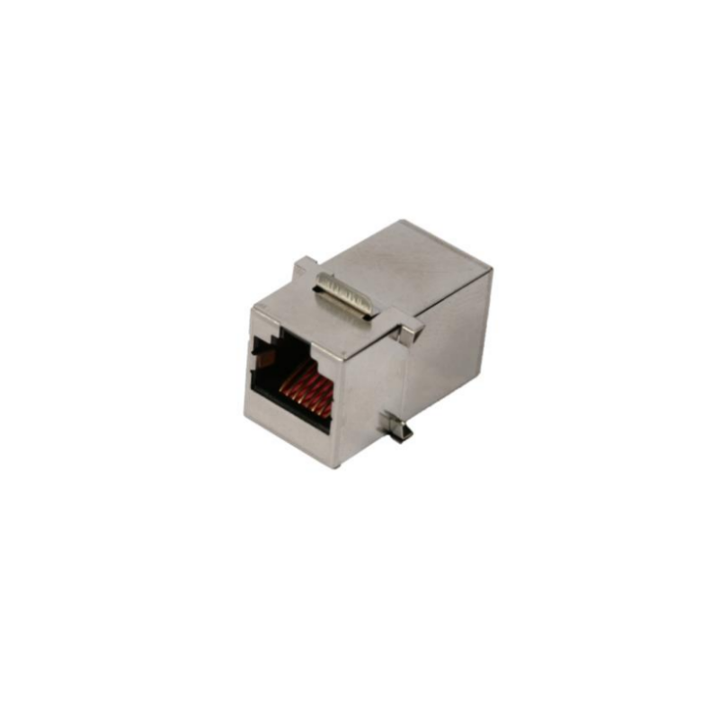 Traversée RJ45 Femelle CAT5e FTP Keystone - ETRJ45FC5F - dfiplus