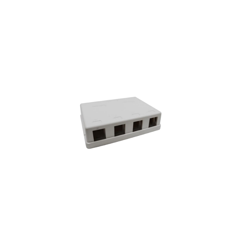 Boitier Keystone 4 ports vide - BMV4P - dfiplus