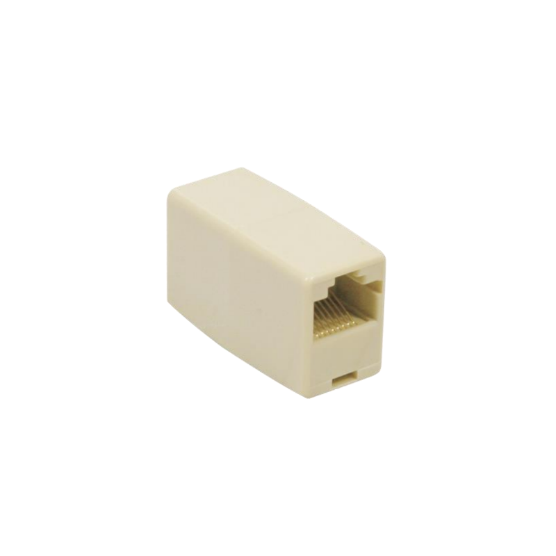 Coupleur en I RJ45 UTP 2F Monobloc Droit - CIURJ45E - dfiplus