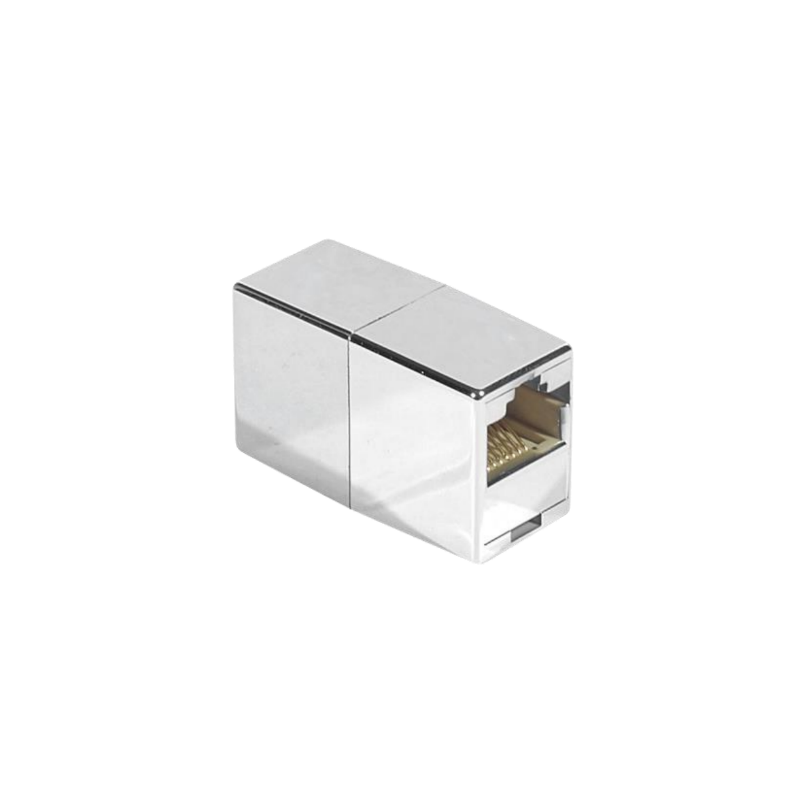 Coupleur en I RJ45 FTP 2F Monobloc Droit CAT6A - CIFRJ456A - dfiplus