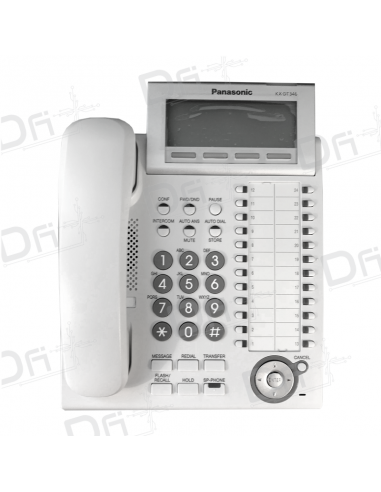 Panasonic KX-DT346 Digital Phone White - dfiplus