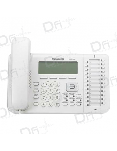 Panasonic KX-DT546 Digital Phone White - dfiplus