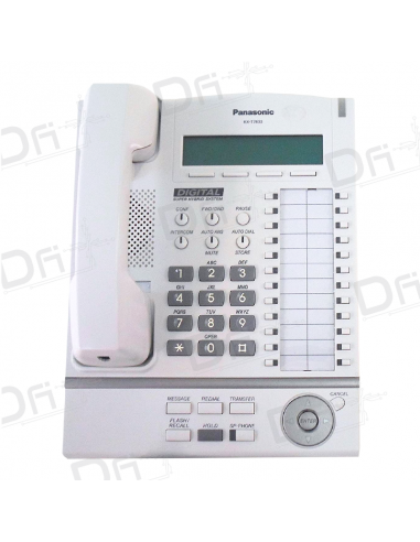 Panasonic KX-T7633 Digital Phone White - dfiplus