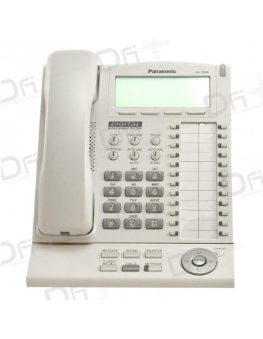 Panasonic KX-T7636 Digital Phone White - dfiplus