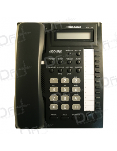 Panasonic KX-T7730 Digital Phone Black - dfiplus