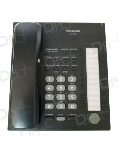 Panasonic KX-T7720 Digital Phone Black - dfiplus