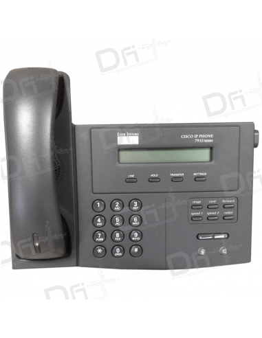 Cisco Unified IP Phone 7910G Charcoal - CP-7910G - dfipus