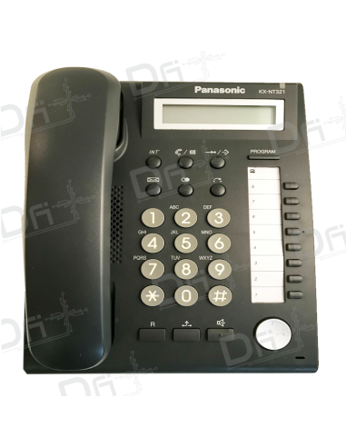 Panasonic KX-NT321 IP Phone Black - dfiplus