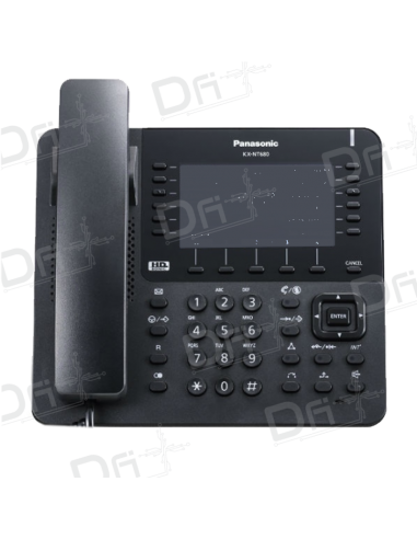 Panasonic KX-NT680 IP Phone Black - dfiplus