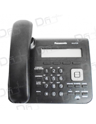 Panasonic KX-UT123 SIP Phone Black - dfiplus