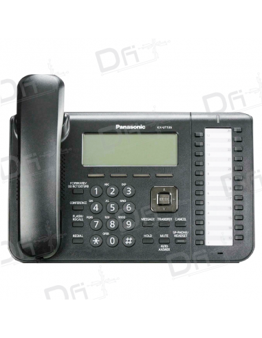 Panasonic KX-UT136 SIP Phone Black - dfiplus