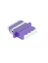 Traversée LC Quad OM3 Multimode Violet - TLCQOM3V - dfiplus