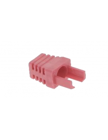 Manchon RJ45 Type Surmoulé Rouge - MSRJ45R - dfiplus