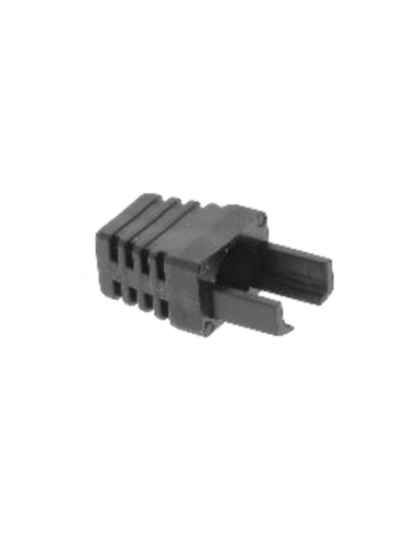 Manchon RJ45 Type Surmoulé Noir - MSRJ45N - dfiplus