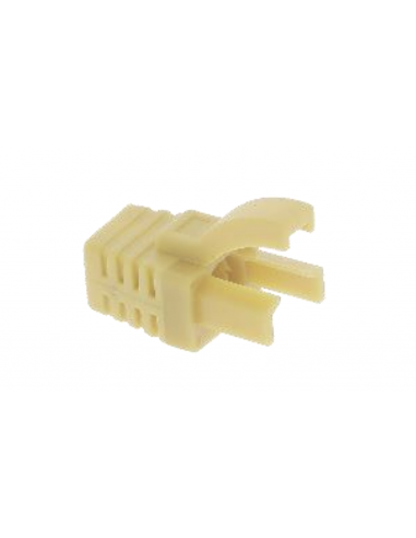 Manchon RJ45 Type Verrouillage Snagless Jaune - MVRJ45Y - dfiplus