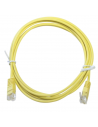 Cordon Patch Téléphonique 1 Paire UTP Jaune 0,50m - C45UY05 - dfiplus